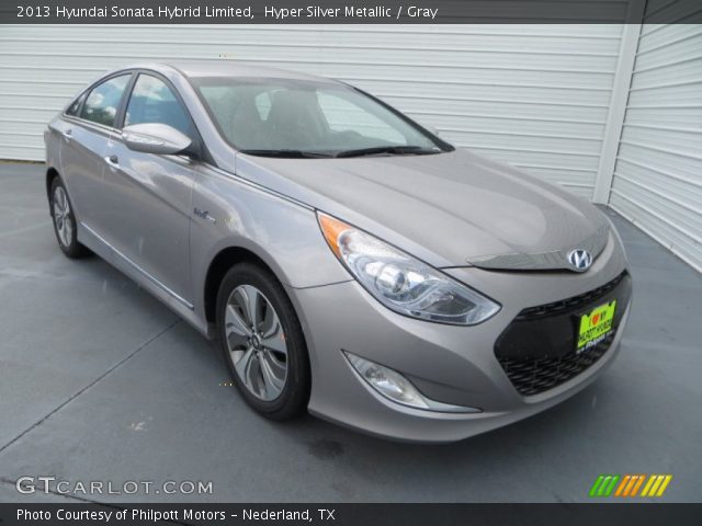 2013 Hyundai Sonata Hybrid Limited in Hyper Silver Metallic