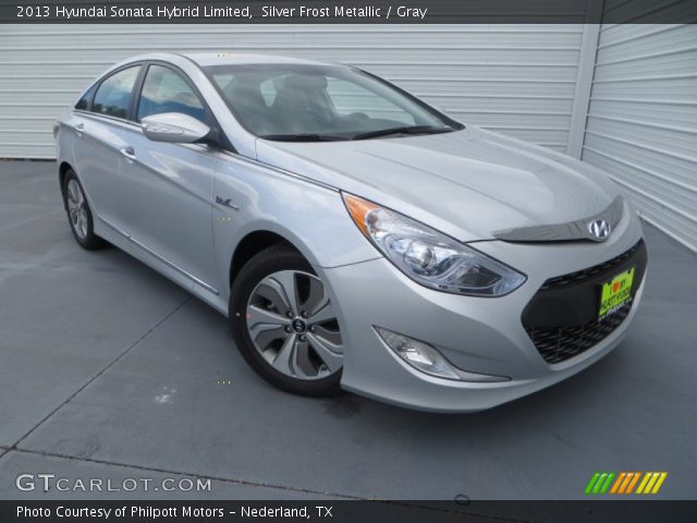 2013 Hyundai Sonata Hybrid Limited in Silver Frost Metallic