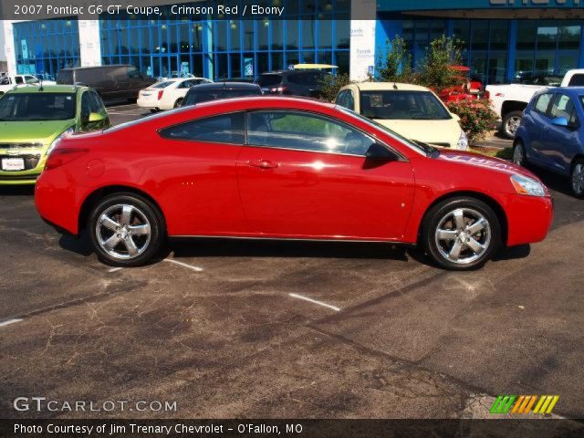 2007 Pontiac G6 GT Coupe in Crimson Red