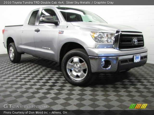 2010 Toyota Tundra TRD Double Cab 4x4 in Silver Sky Metallic