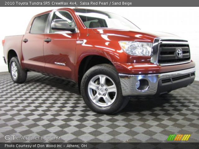 2010 Toyota Tundra SR5 CrewMax 4x4 in Salsa Red Pearl