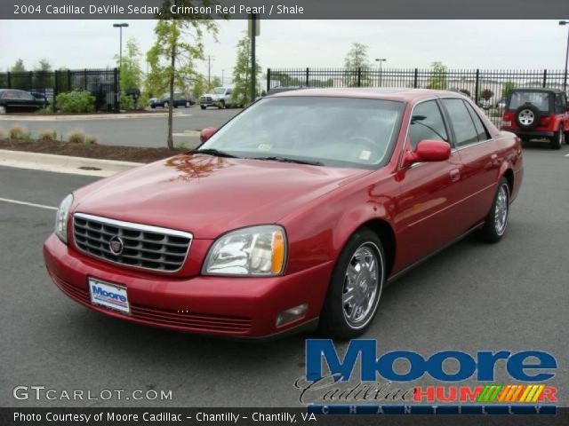 2004 Cadillac DeVille Sedan in Crimson Red Pearl
