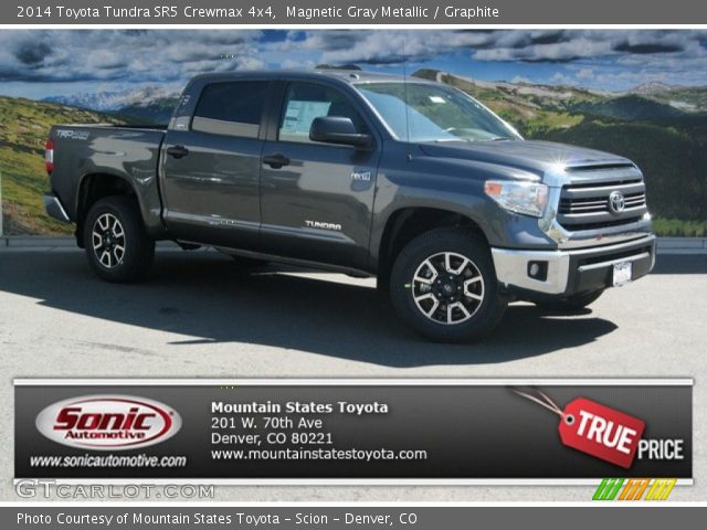 2014 Toyota Tundra SR5 Crewmax 4x4 in Magnetic Gray Metallic