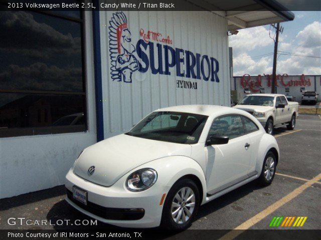 2013 Volkswagen Beetle 2.5L in Candy White