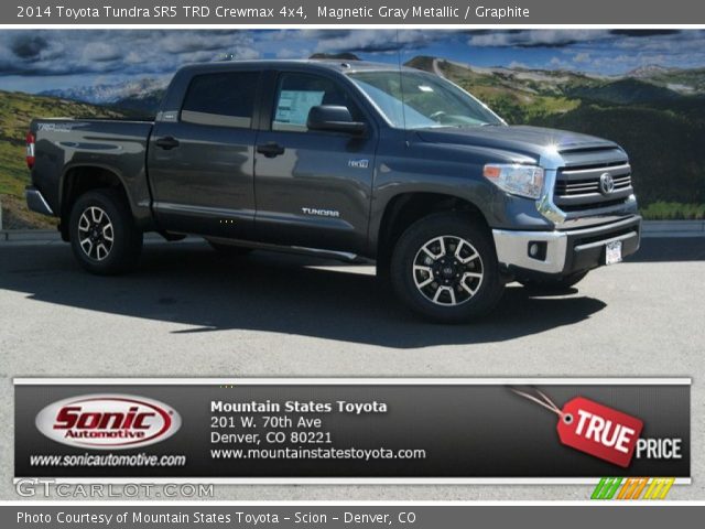 2014 Toyota Tundra SR5 TRD Crewmax 4x4 in Magnetic Gray Metallic