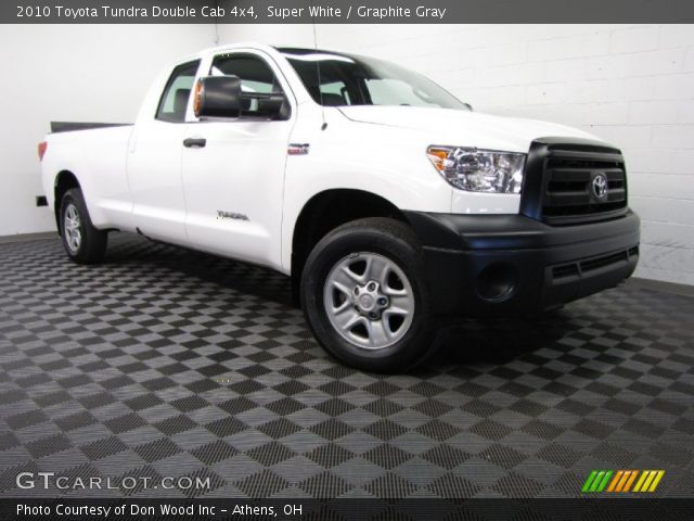 2010 Toyota Tundra Double Cab 4x4 in Super White