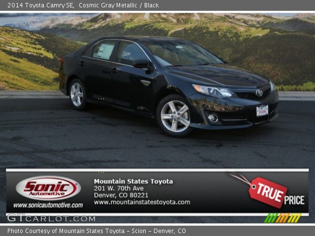 2014 Toyota Camry SE in Cosmic Gray Metallic