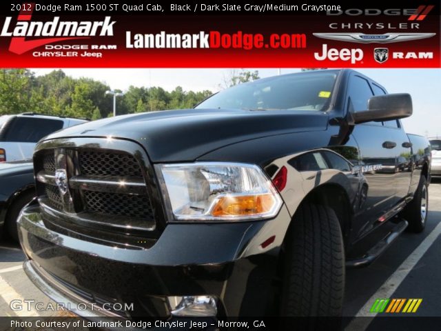2012 Dodge Ram 1500 ST Quad Cab in Black