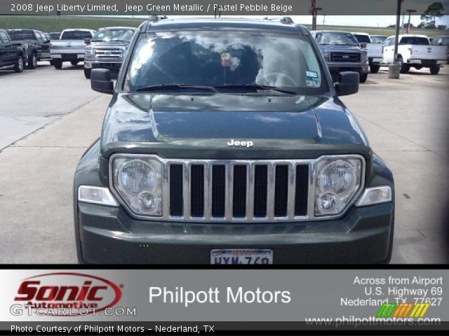 2008 Jeep Liberty Limited in Jeep Green Metallic