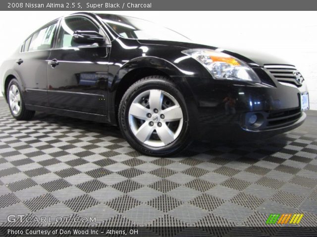 2008 Nissan Altima 2.5 S in Super Black