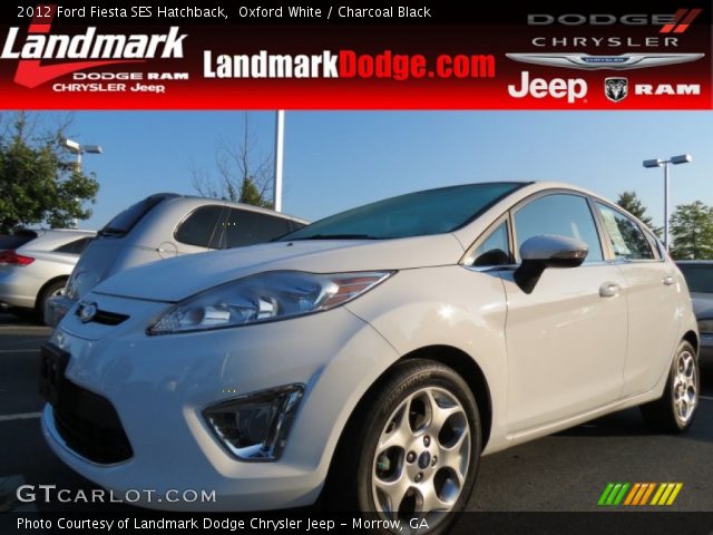 2012 Ford Fiesta SES Hatchback in Oxford White