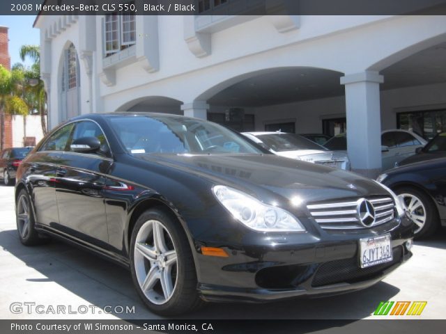 2008 Mercedes-Benz CLS 550 in Black