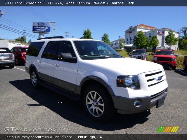 2011 Ford Expedition EL XLT 4x4 in White Platinum Tri-Coat