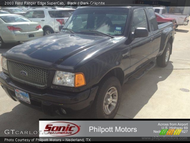 2003 Ford Ranger Edge SuperCab in Black