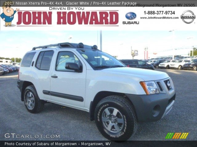 2013 Nissan Xterra Pro-4X 4x4 in Glacier White