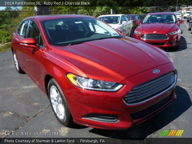 2014 Ford Fusion SE in Ruby Red
