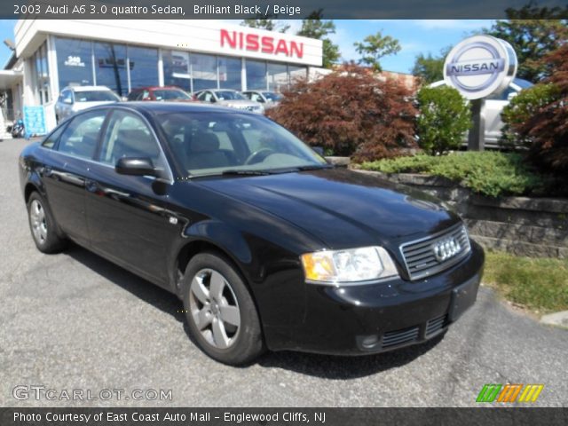 2003 Audi A6 3.0 quattro Sedan in Brilliant Black