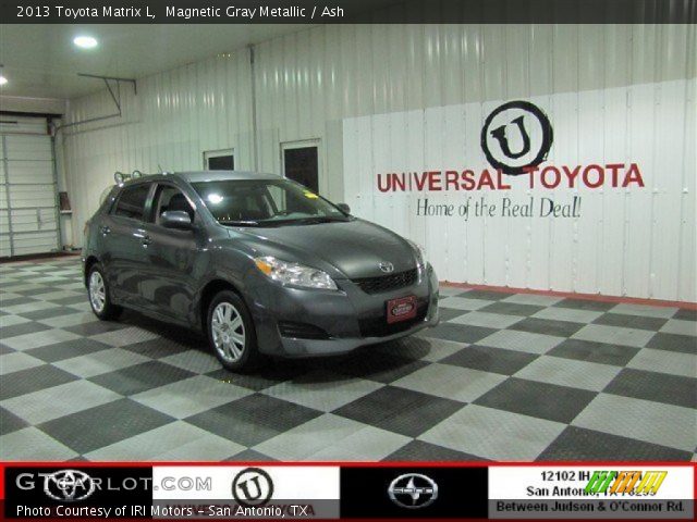 2013 Toyota Matrix L in Magnetic Gray Metallic