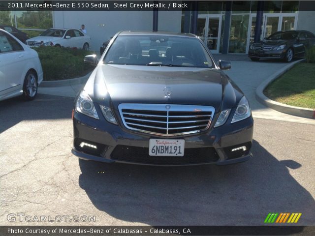 2011 Mercedes-Benz E 550 Sedan in Steel Grey Metallic