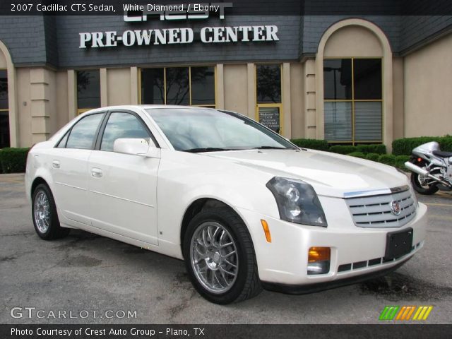 2007 Cadillac CTS Sedan in White Diamond