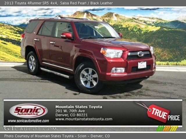 2013 Toyota 4Runner SR5 4x4 in Salsa Red Pearl