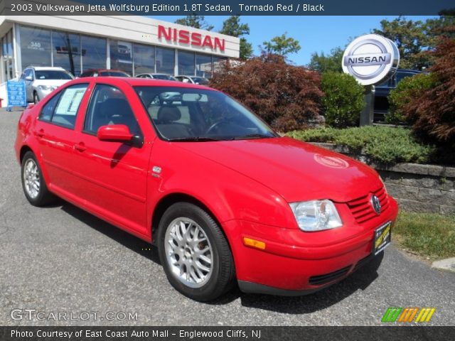 2003 Volkswagen Jetta Wolfsburg Edition 1.8T Sedan in Tornado Red