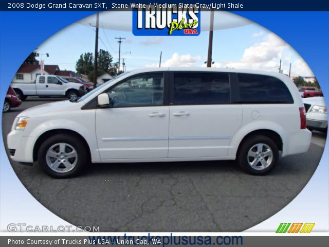 2008 Dodge Grand Caravan SXT in Stone White