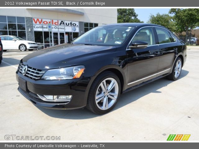 2012 Volkswagen Passat TDI SE in Black