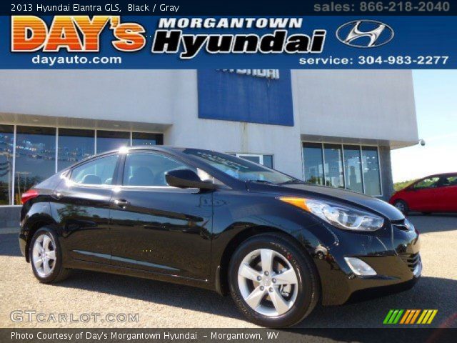 2013 Hyundai Elantra GLS in Black