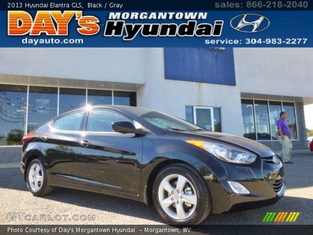 2013 Hyundai Elantra GLS in Black