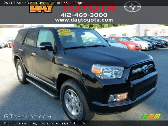 2011 Toyota 4Runner SR5 4x4 in Black