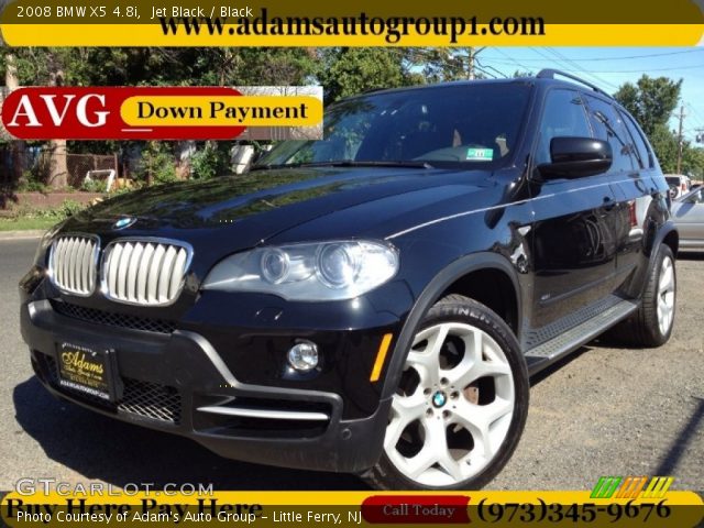 2008 BMW X5 4.8i in Jet Black