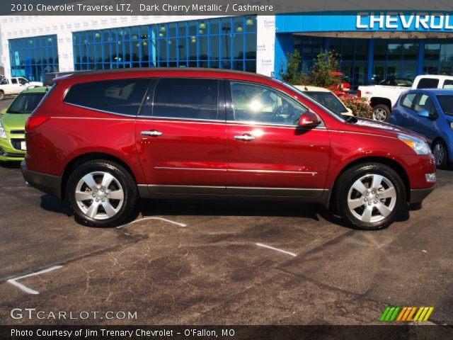 2010 Chevrolet Traverse LTZ in Dark Cherry Metallic