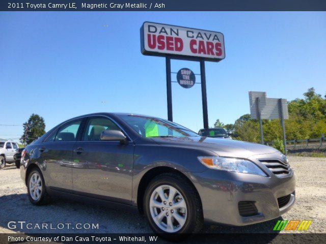 2011 Toyota Camry LE in Magnetic Gray Metallic