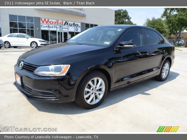 2011 Volkswagen Jetta SE Sedan in Black