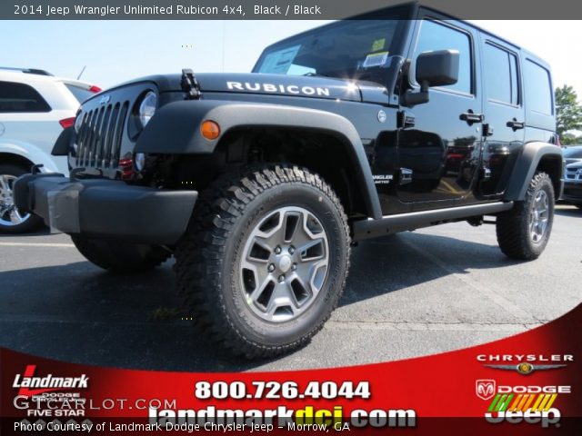 2014 Jeep Wrangler Unlimited Rubicon 4x4 in Black
