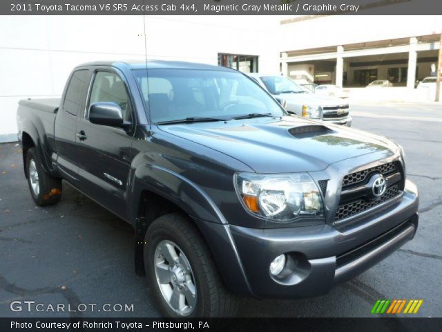 2011 Toyota Tacoma V6 SR5 Access Cab 4x4 in Magnetic Gray Metallic