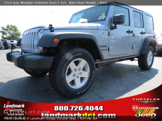 2014 Jeep Wrangler Unlimited Sport S 4x4 in Billet Silver Metallic