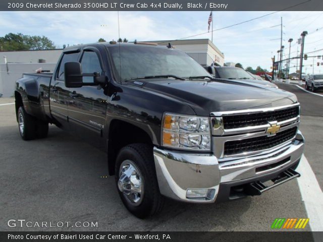 2009 Chevrolet Silverado 3500HD LT Crew Cab 4x4 Dually in Black