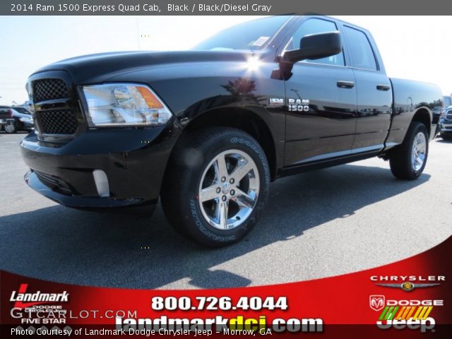 2014 Ram 1500 Express Quad Cab in Black