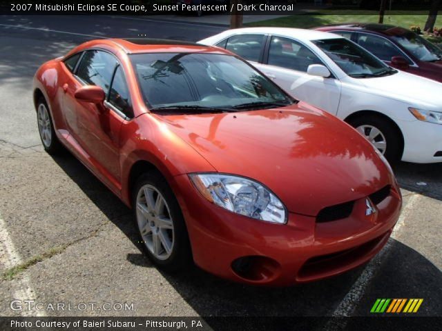 2007 Mitsubishi Eclipse SE Coupe in Sunset Pearlescent