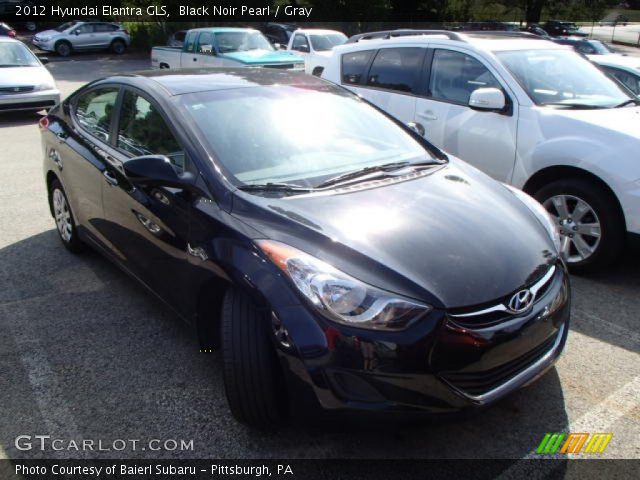 2012 Hyundai Elantra GLS in Black Noir Pearl