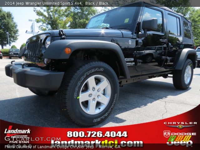 2014 Jeep Wrangler Unlimited Sport S 4x4 in Black