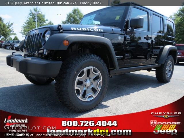 2014 Jeep Wrangler Unlimited Rubicon 4x4 in Black