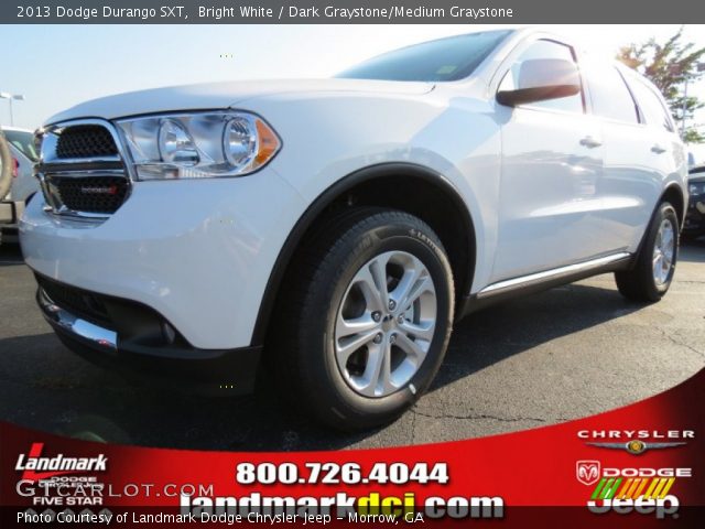 2013 Dodge Durango SXT in Bright White