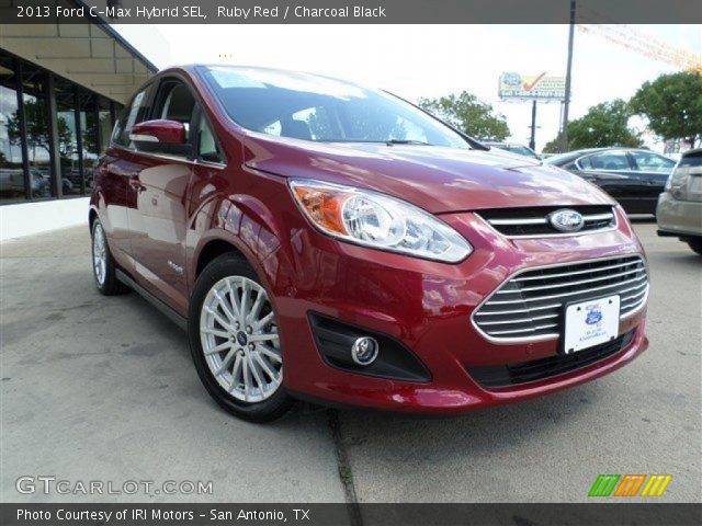 2013 Ford C-Max Hybrid SEL in Ruby Red