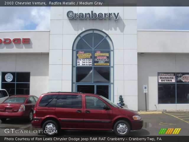 2003 Chevrolet Venture  in Redfire Metallic