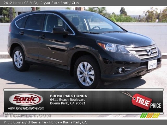 2012 Honda CR-V EX in Crystal Black Pearl