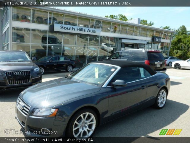 2011 Audi A5 2.0T quattro Convertible in Meteor Grey Pearl Effect