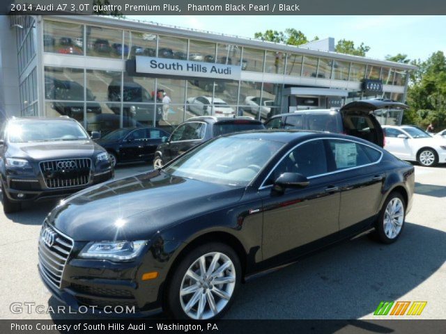 2014 Audi A7 3.0T quattro Premium Plus in Phantom Black Pearl
